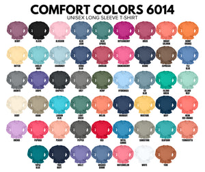 Adult Long Sleeve Tee - Comfort Colors