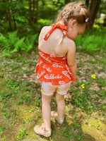 Custom Halter Peplum