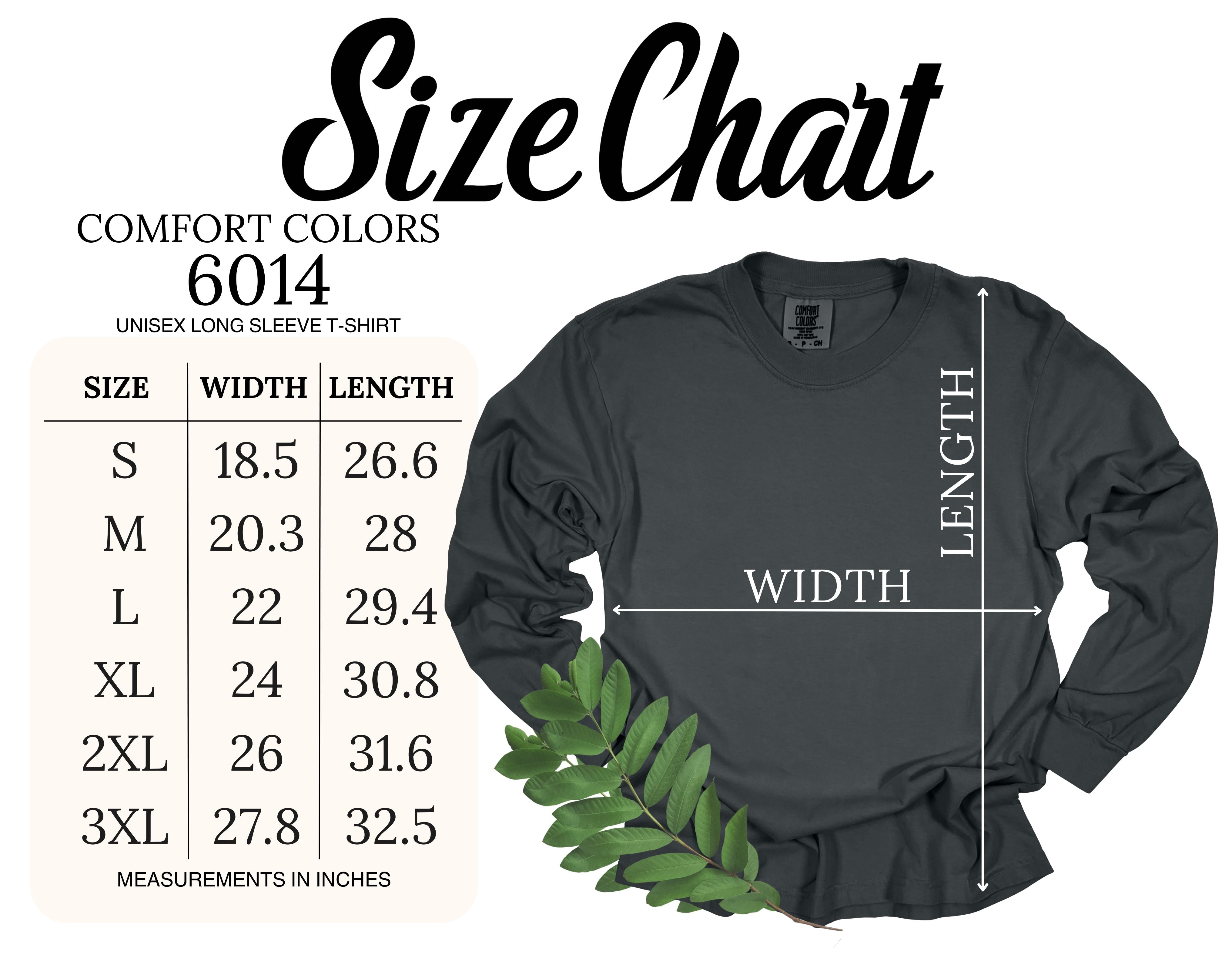 Adult Long Sleeve Tee - Comfort Colors