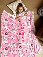 Custom Minky Blanket