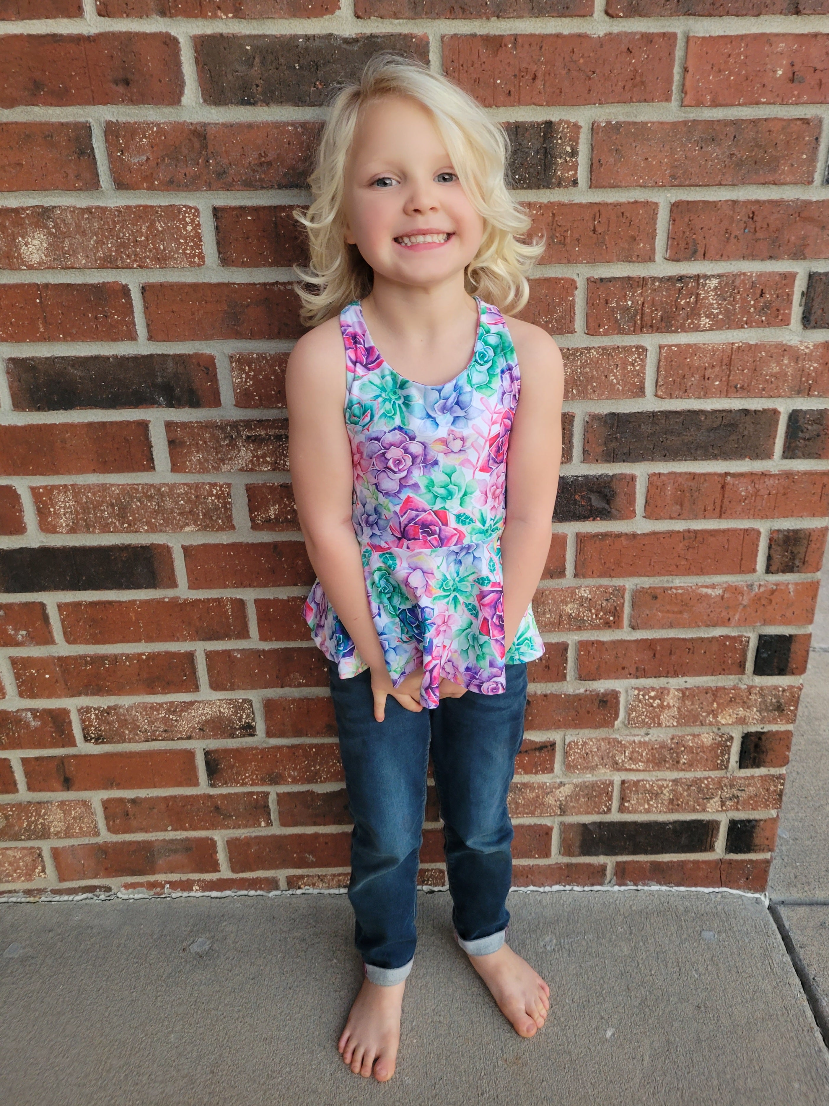 Custom Halter Peplum