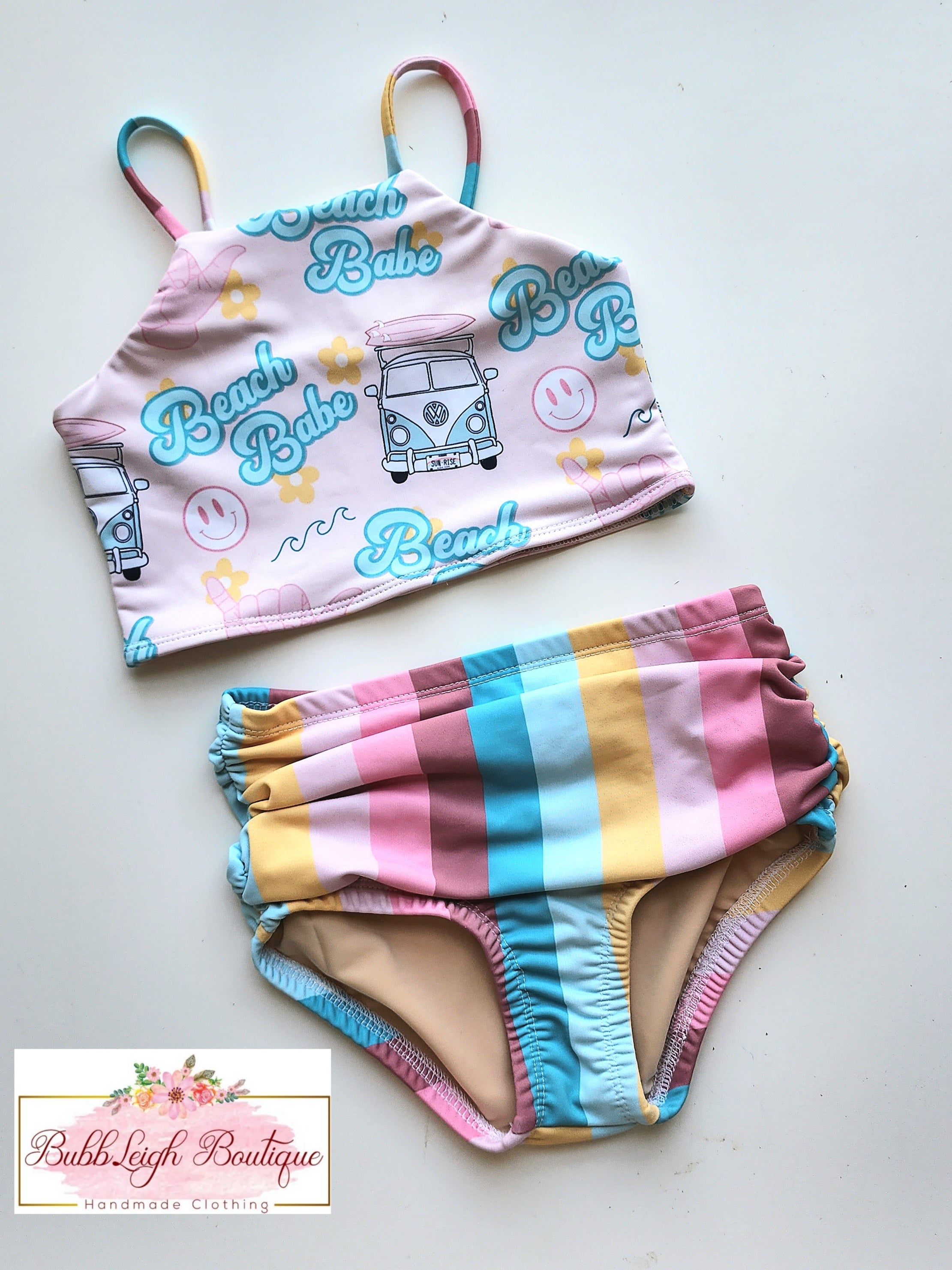 Child Busy Bee Swimsuit – BubbLeigh Boutique