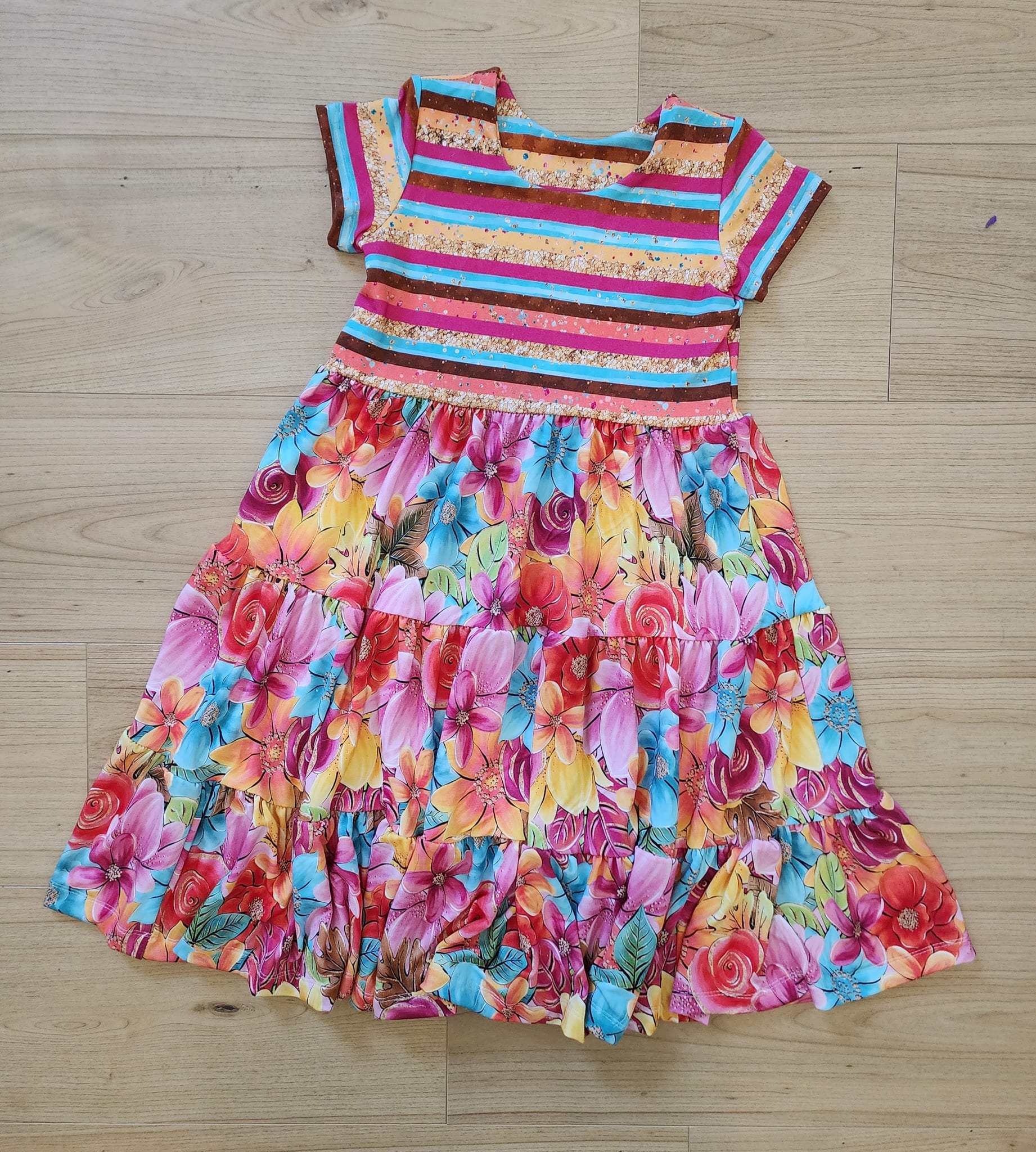 Custom Child Jenna-Gather Round Dress