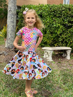 Custom Peplum Hoodie Dress