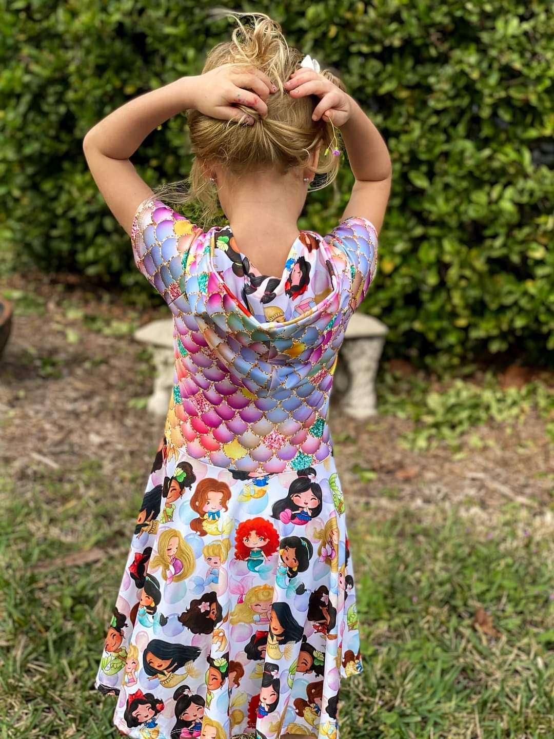 Custom Peplum Hoodie Dress