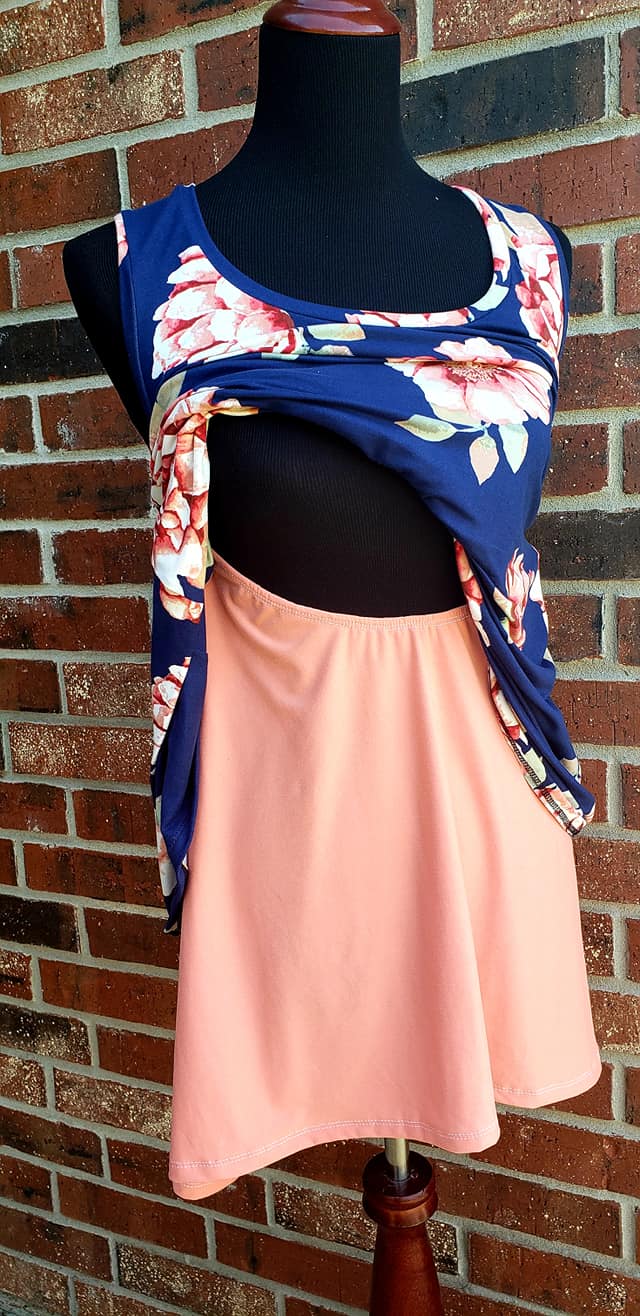 Custom Lauren - Flowy Nursing Top