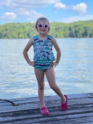Custom Retro Swim